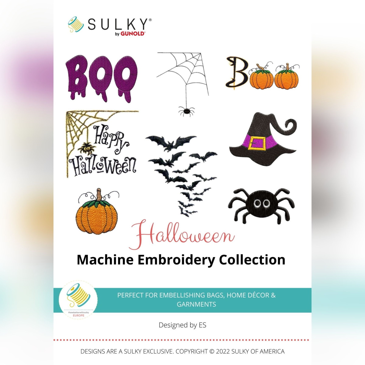 Stickdesign Halloween: Boo (Download)