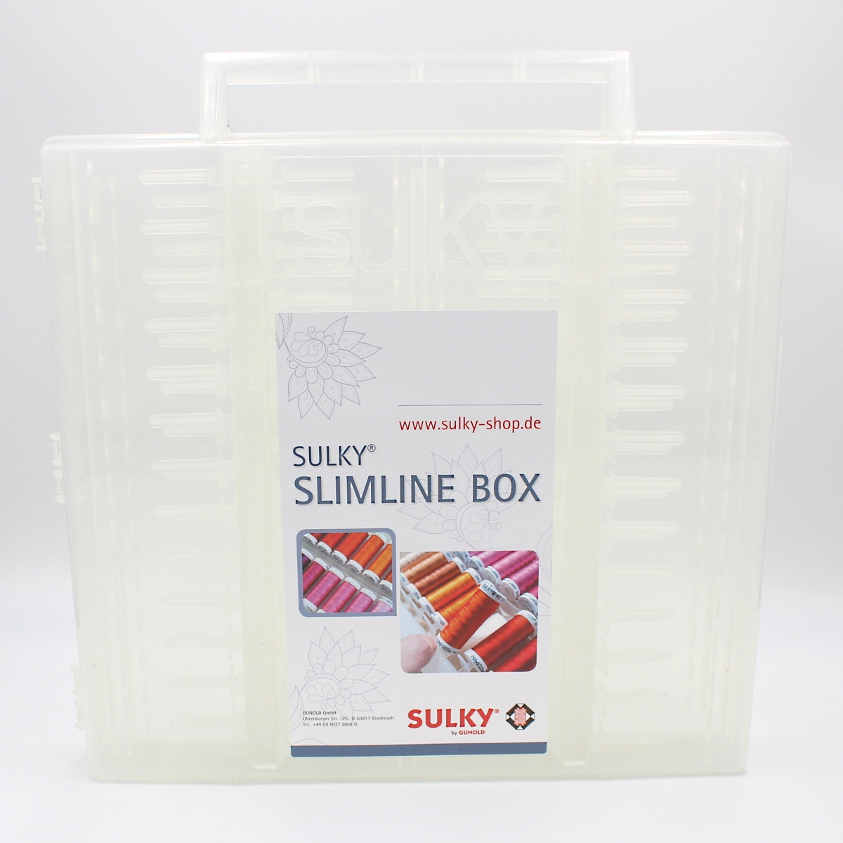 SULKY ORIGINAL SLIMLINE BOX empty, for 104 Snap Spools
