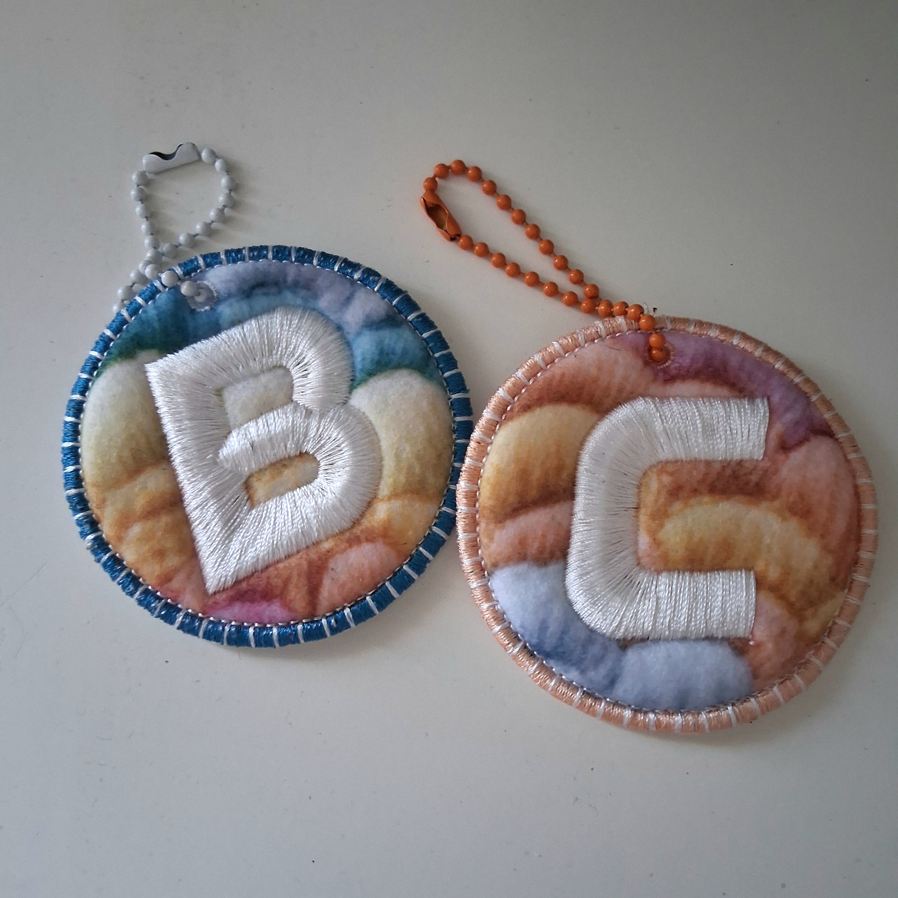 Workshop: Sublimierte Anhänger sticken - mit 3D-Effekt / 13:45-14:45 Uhr