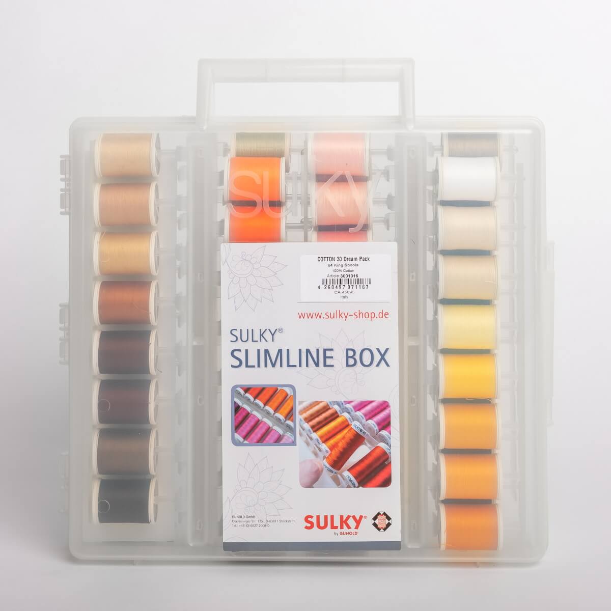 SULKY UNIVERSAL SLIMLINE BOX - Cotton 30 Dream Pack