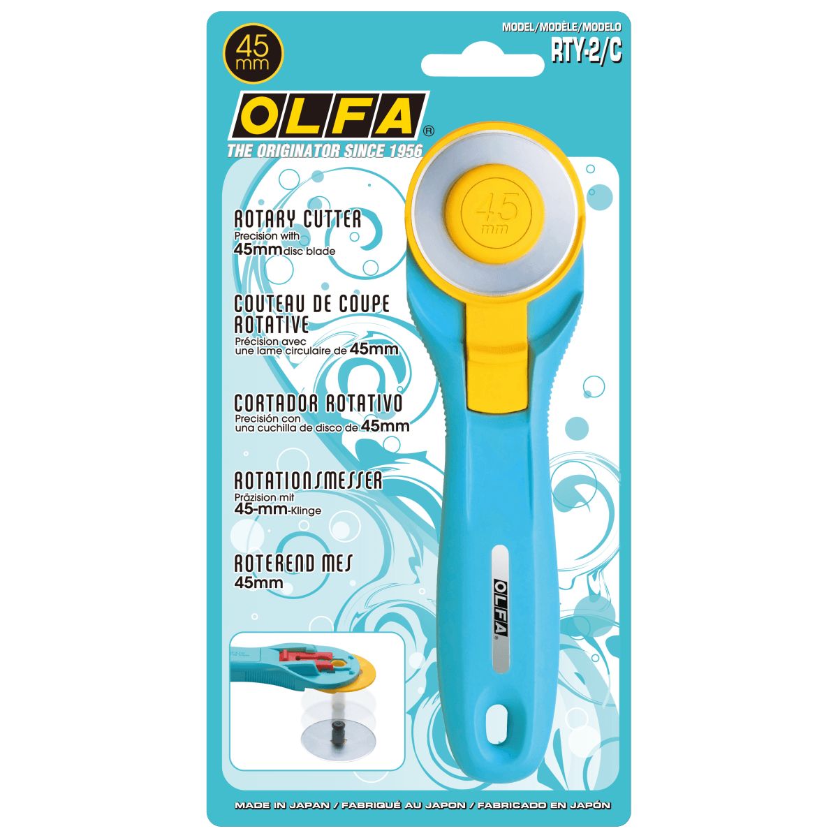 OLFA® RTY-2 45mm - Rotary Cutter
