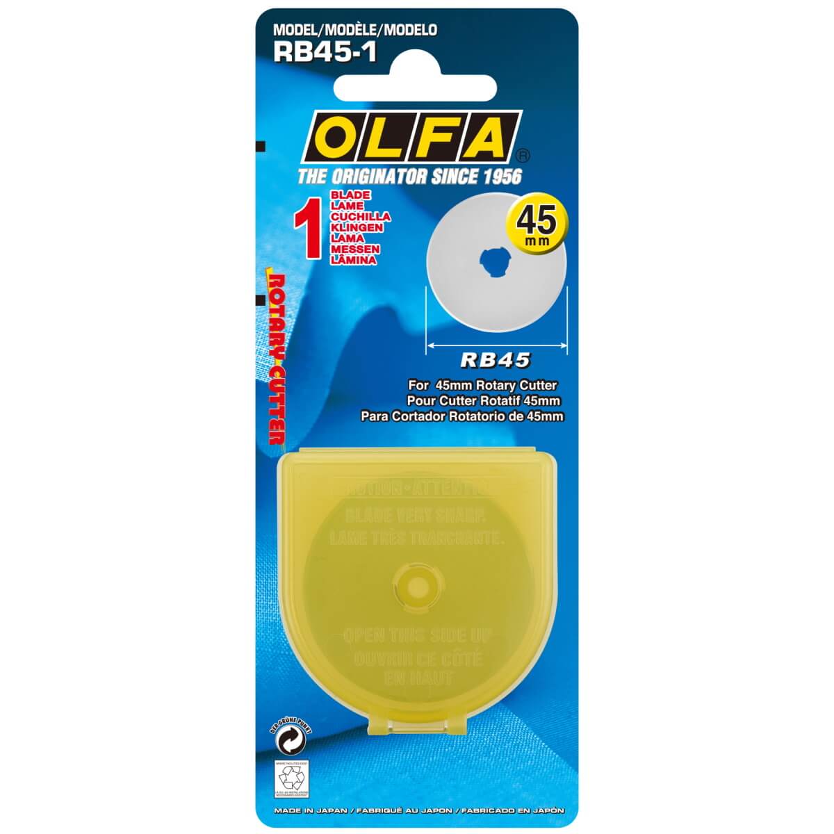 OLFA® RB45-1 45mm - Blade Rotary Cutter 1 pc