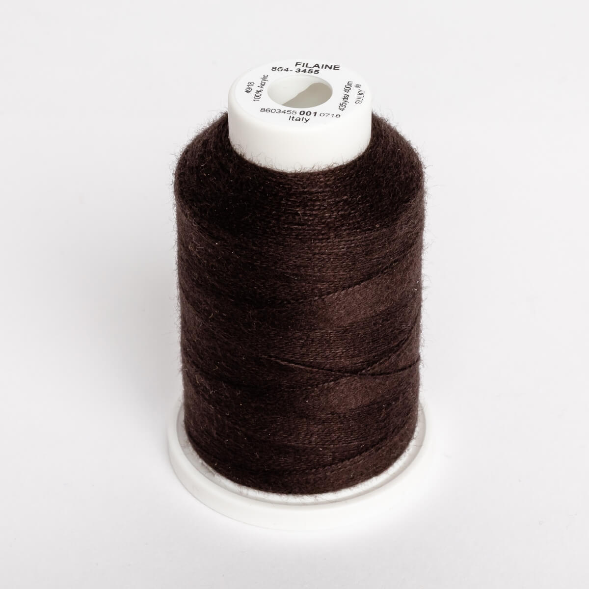 SULKY FILAINE 12, 400m/435yds Maxi Spools - Colour 3455 Very Dk. Brown