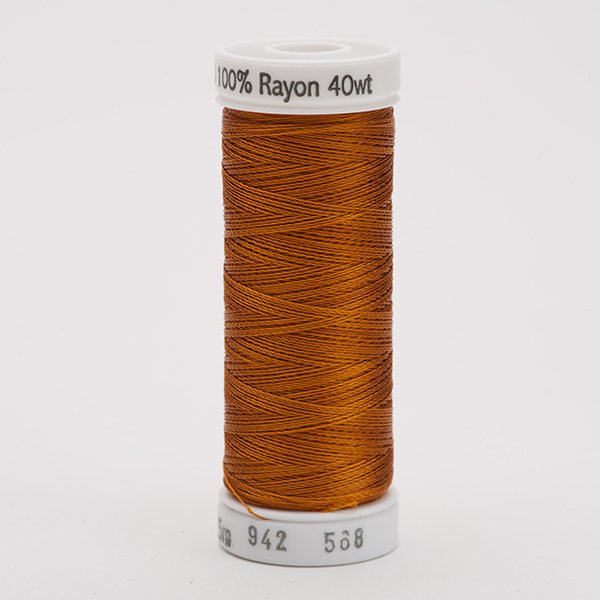 SULKY RAYON 40 farbig, 225m Snap Spulen -  Farbe 0568 Cinnamon