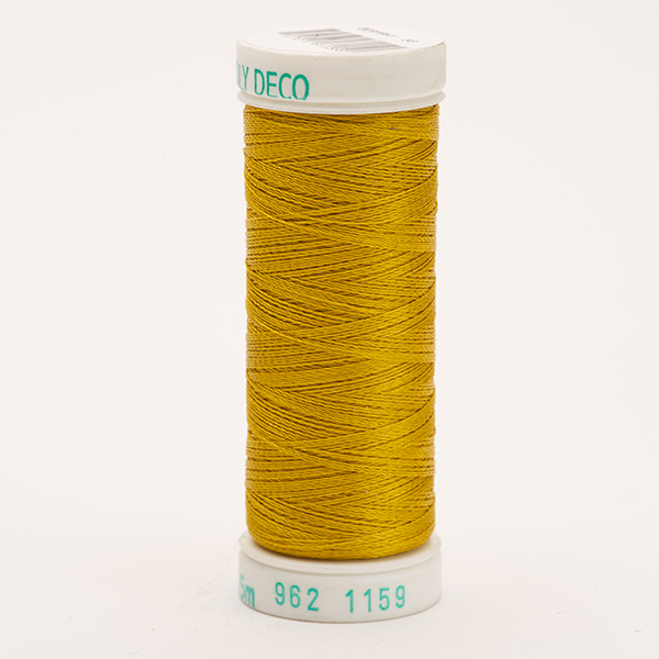 SULKY POLY DECO 40, 225m/250yd Snap Spools -  Colour 1159 Temple Gold