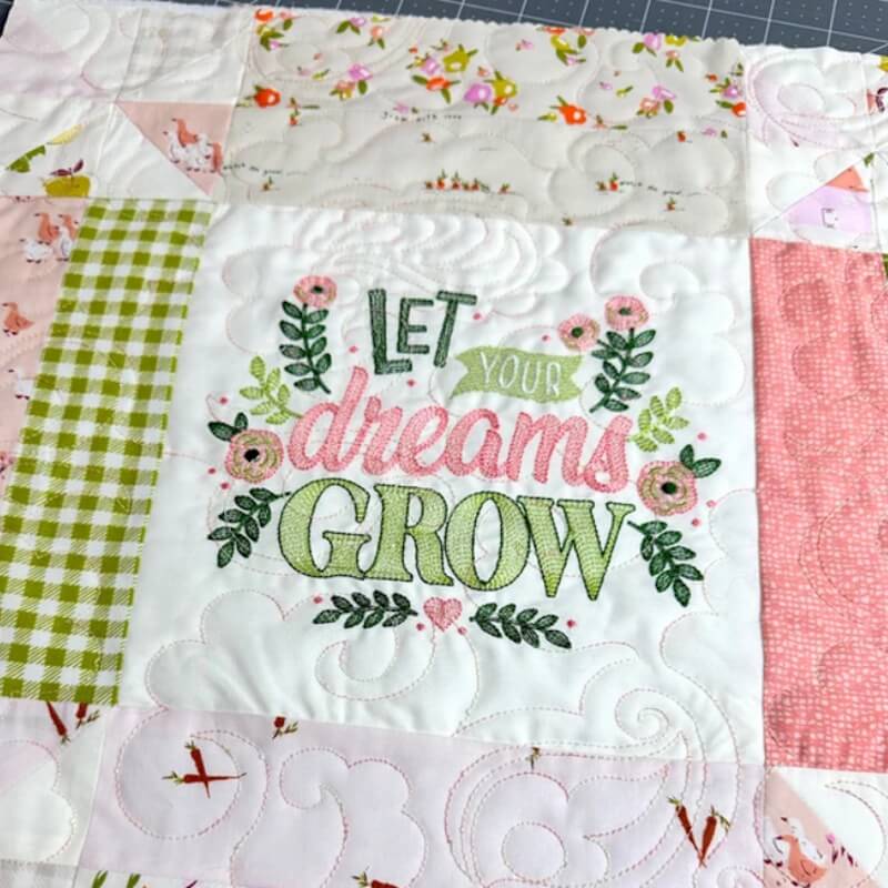 Stickdesign Let Your Dreams Grow (Download)