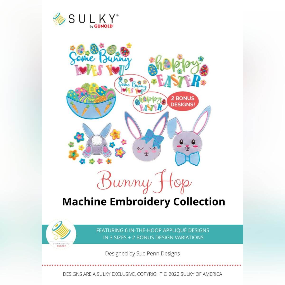 Stickdesign Bunny Hop Collection (Download)