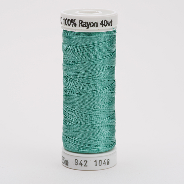 SULKY RAYON 40 farbig, 225m Snap Spulen -  Farbe 1046 Teal