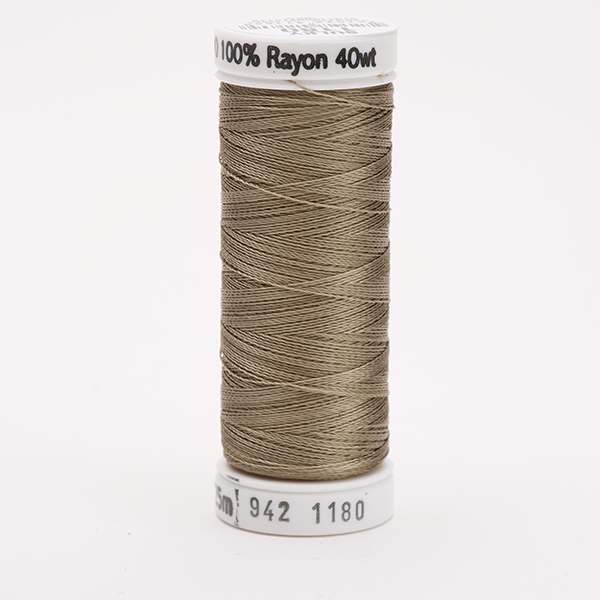 SULKY RAYON 40 farbig, 225m Snap Spulen -  Farbe 1180 Med. Taupe