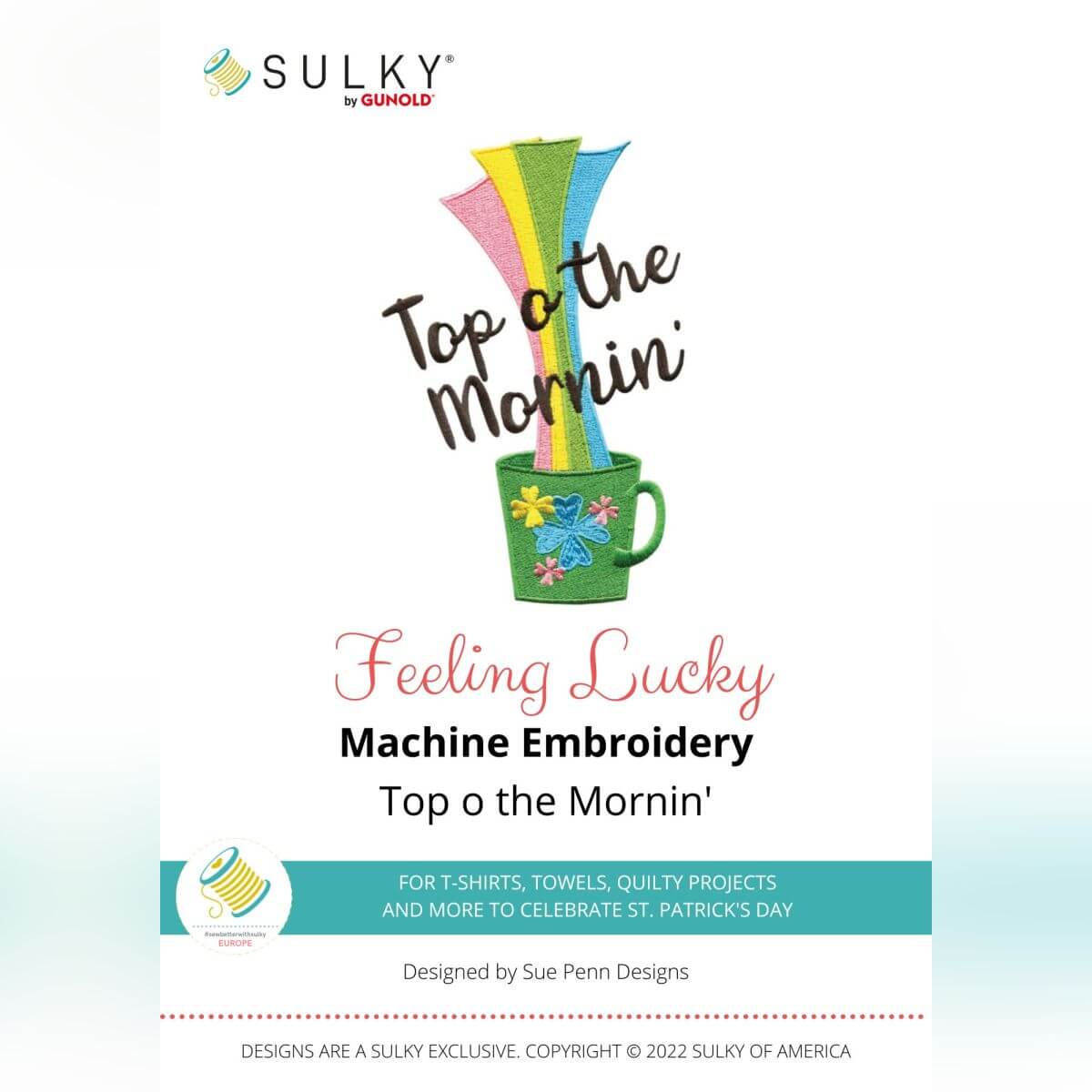 Stickdesign Feeling Lucky: Top o the Mornin (Download)