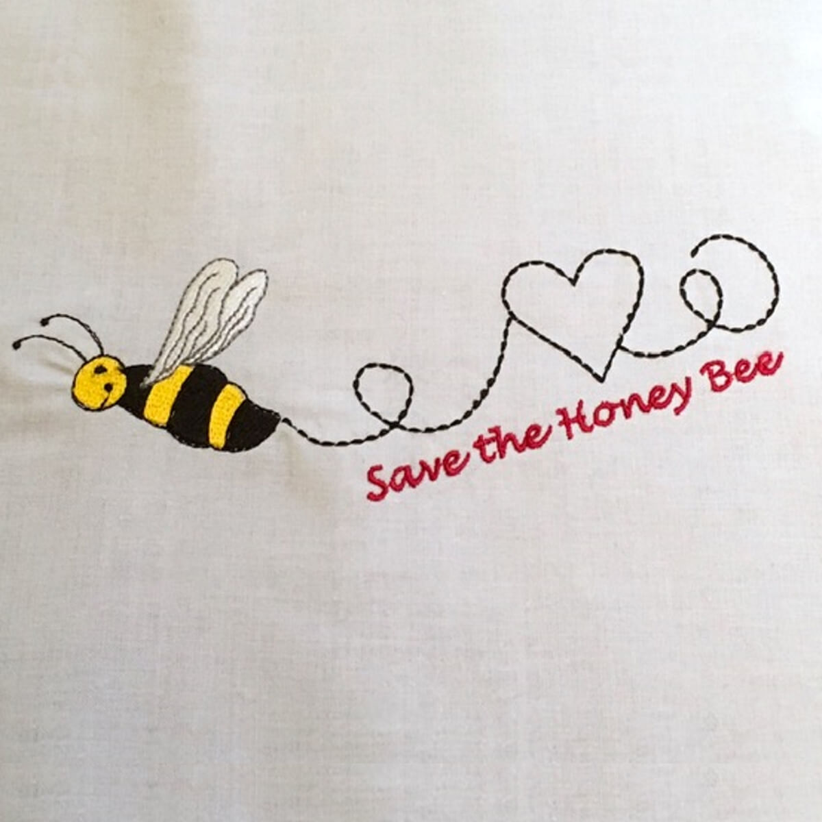 Stickdesign Save the Honey Bee (Download)