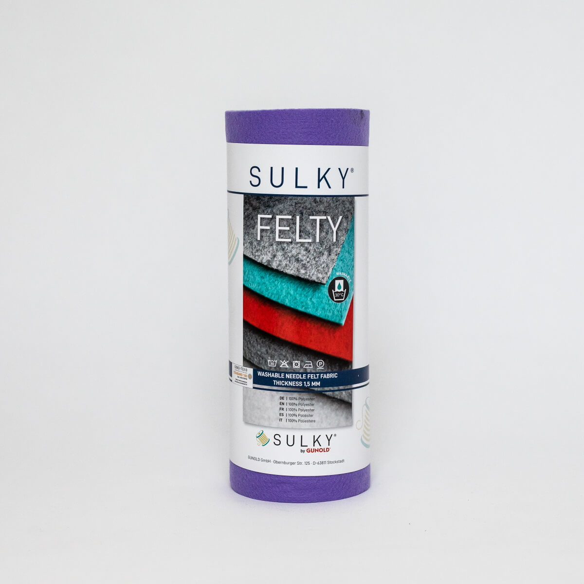 SULKY FELTY, waschbar, 25cm x 3m - Farbe 451 lila