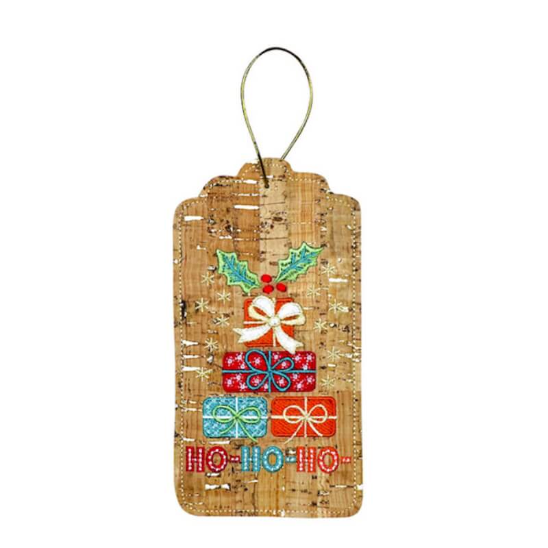 Stickdesign Christmas Gift Tags: Presents (Download) 