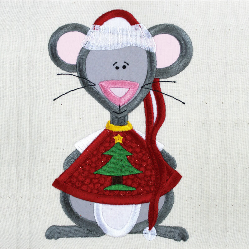 Stickdesign Merry Kris Mouse Collection (Download)