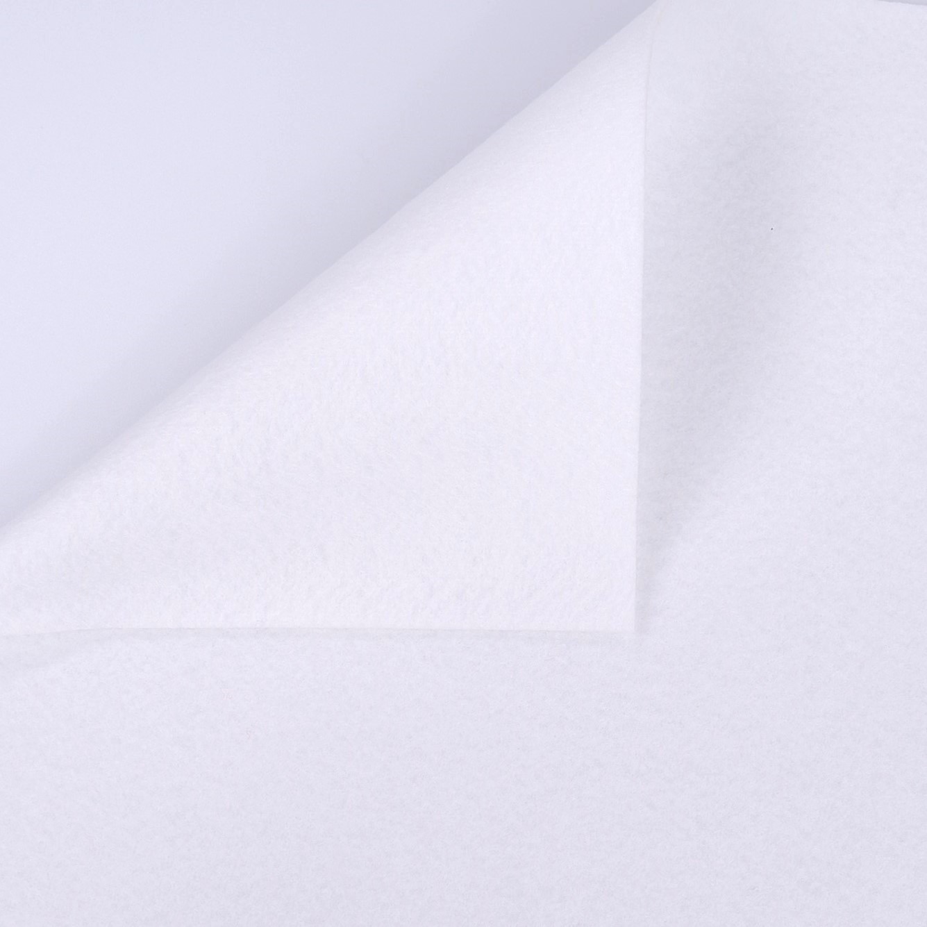 SULKY FELTY, washable, 25cm x 3m - Colour 401 bright white