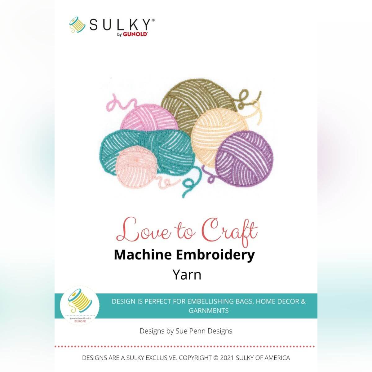 Stickdesign Love to Craft - Yarn (Download)