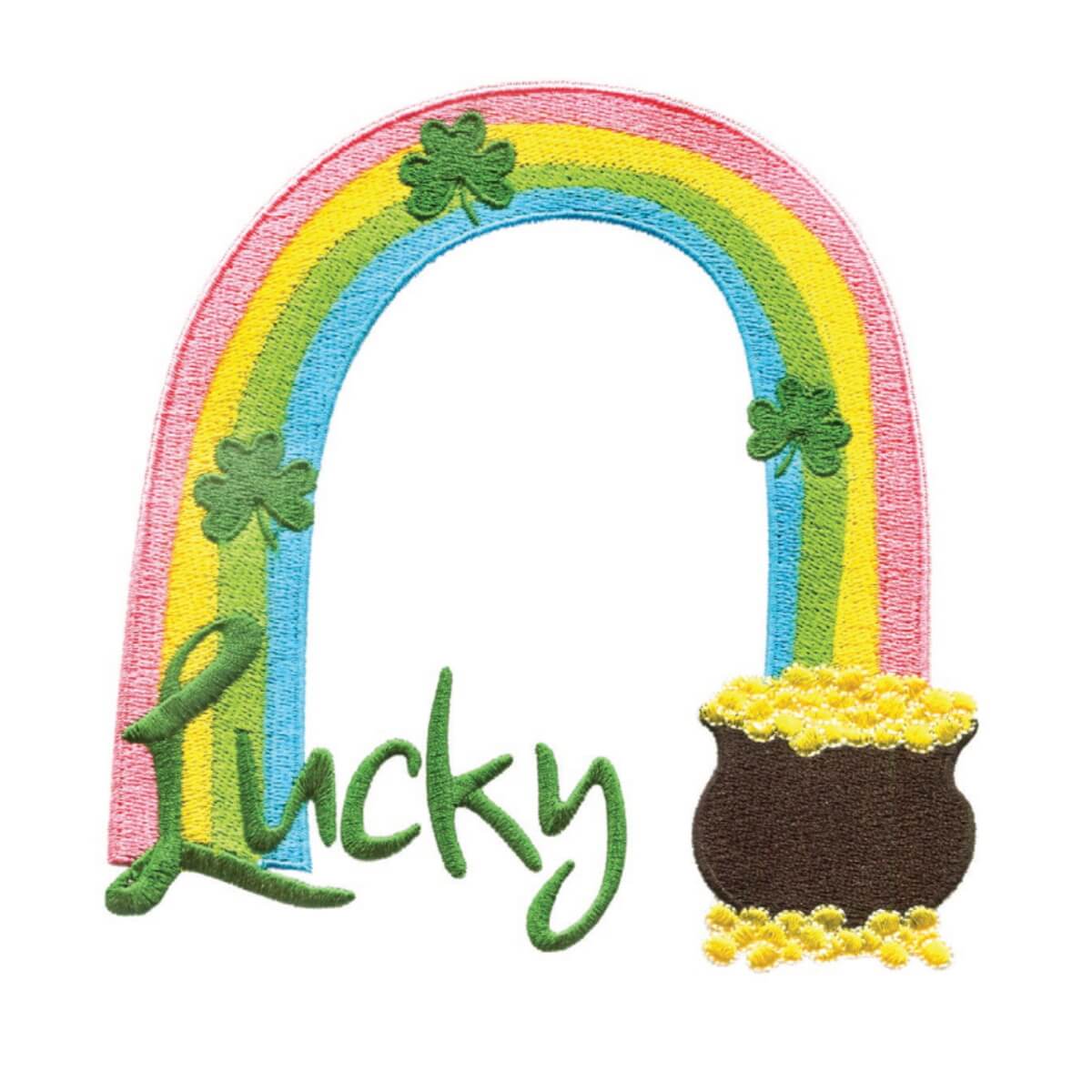 Stickdesign Feeling Lucky: Lucky (Download)