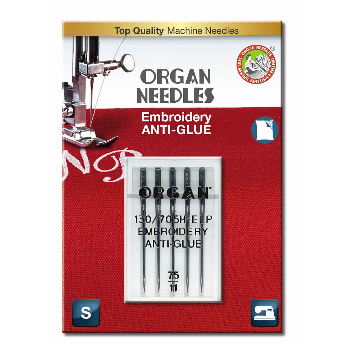 Organ Needles Anti-Glue Stärke 75
