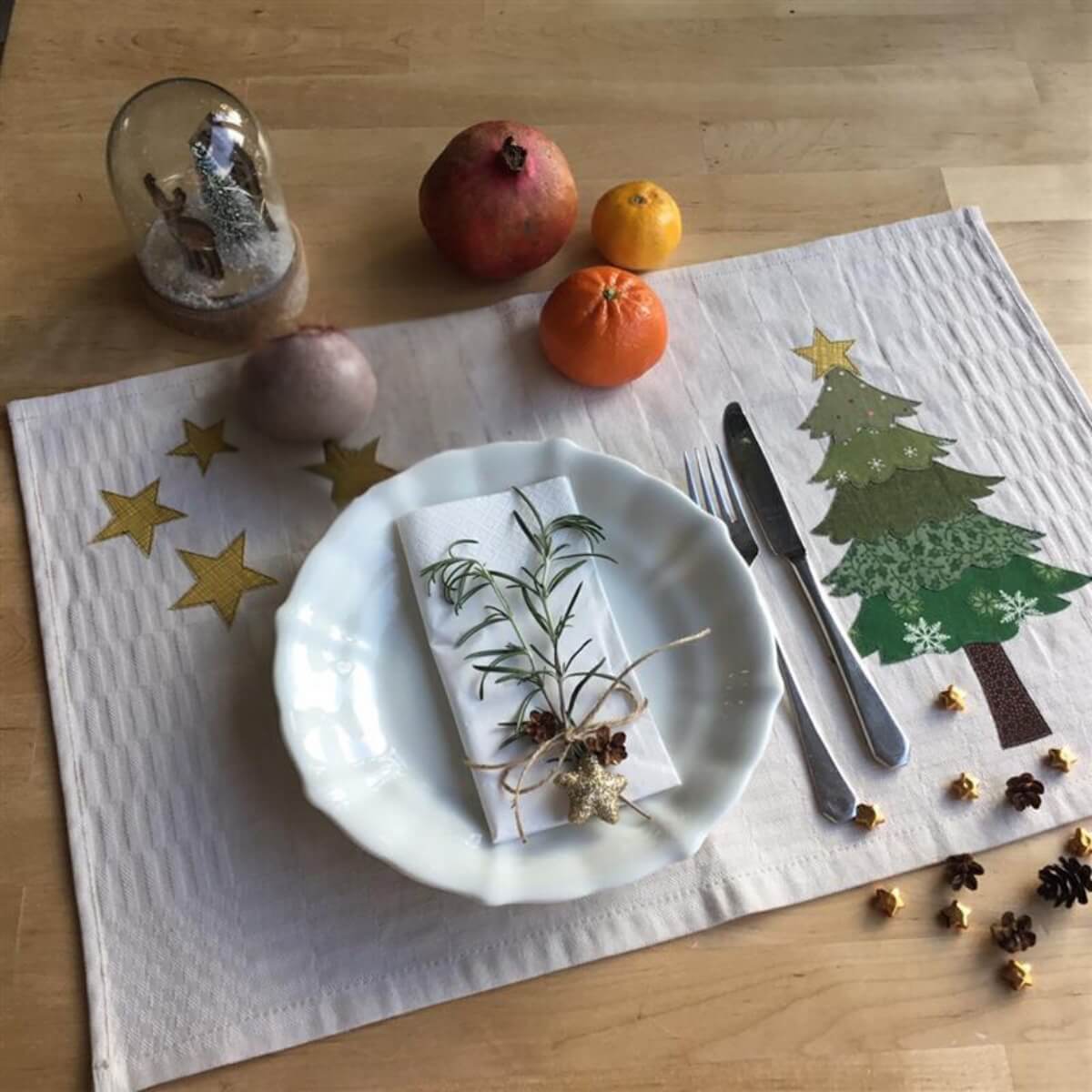 Tischset Tannenbaum