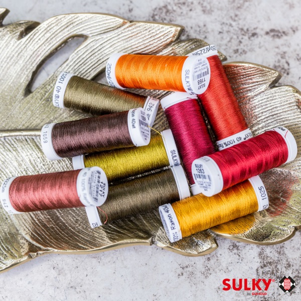 SULKY RAYON 40 - INDIAN SUMMER (10 x 225m Snap Spulen)