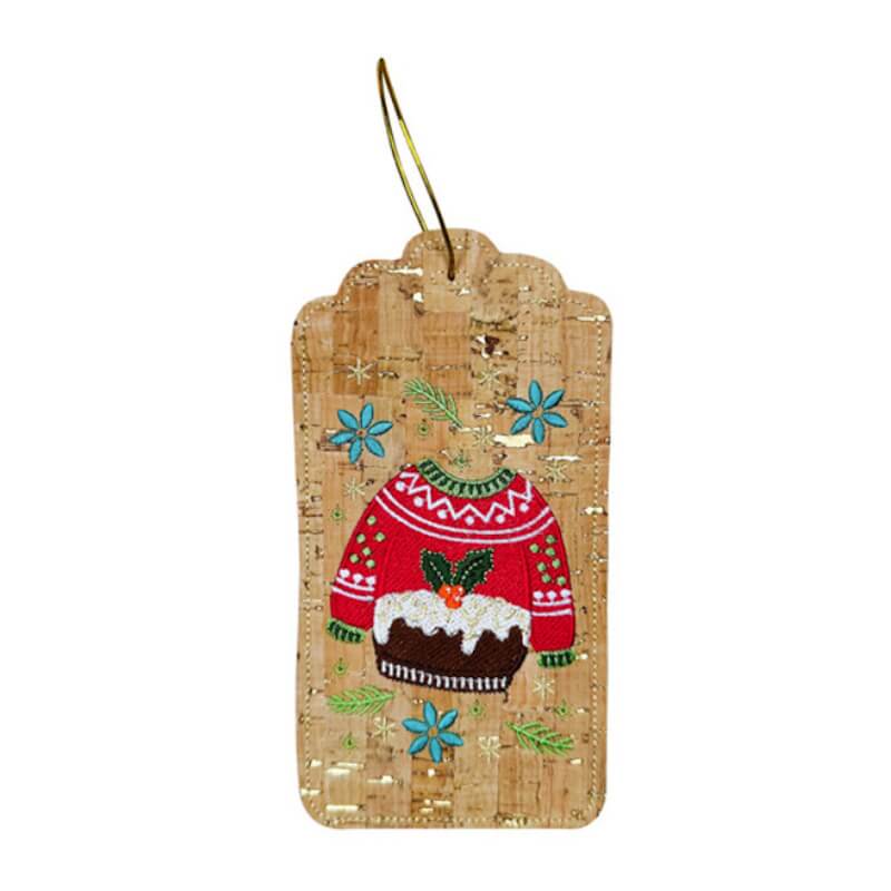 Stickdesign Christmas Gift Tags: Ugly Sweater (Download) 