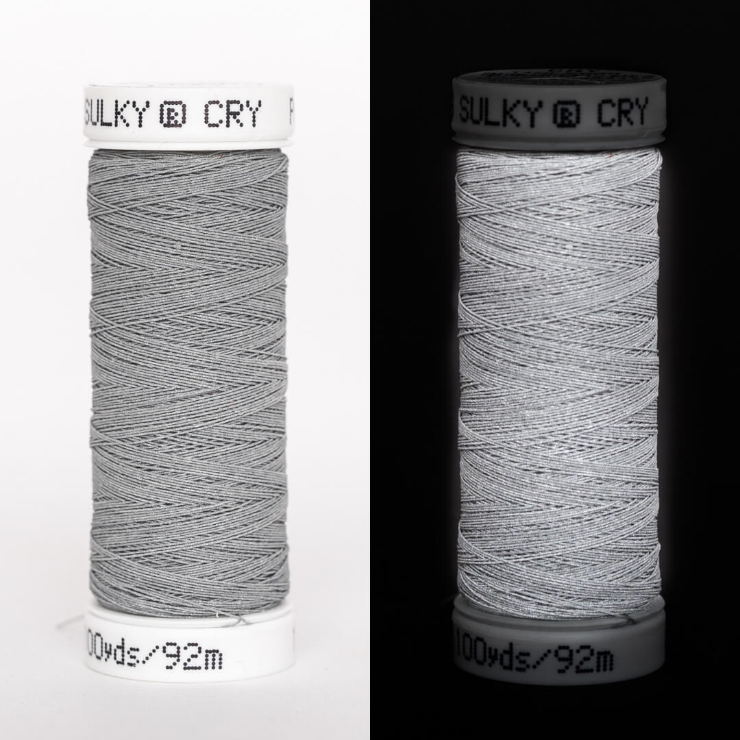 SULKY CRY 30, 92m Snap Spulen - Farbe 2000 Silver Reflective