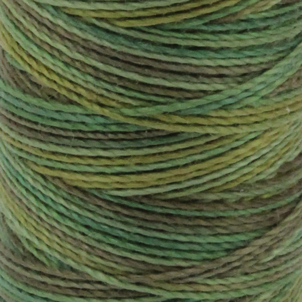 SULKY COTTON PETITES 12, 46m/50yds Snap Spools -  Colour 4019 Forest Floor multicolour