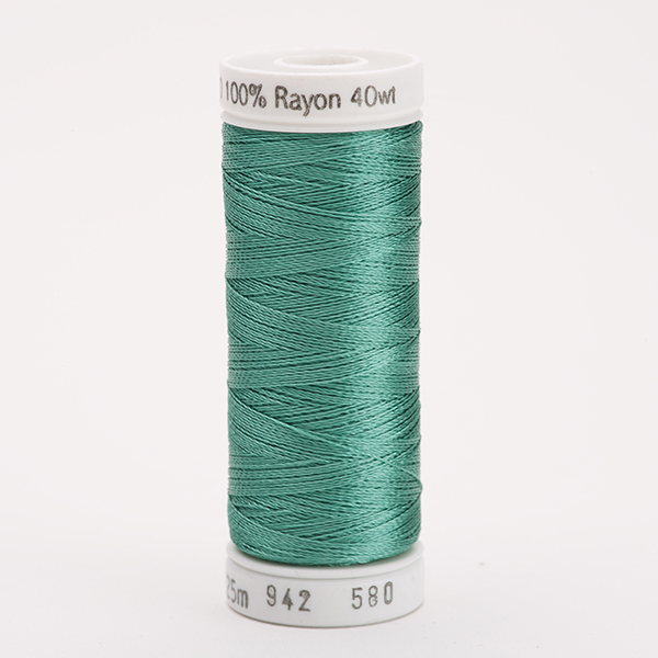 SULKY RAYON 40 farbig, 225m Snap Spulen -  Farbe 0580 Mint Julep