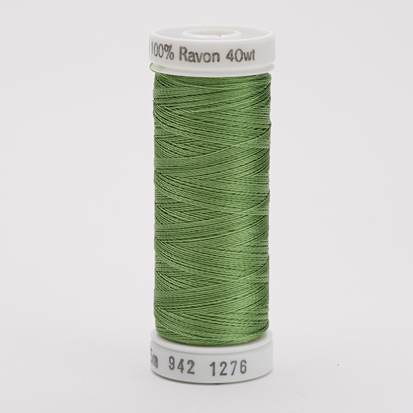 SULKY RAYON 40 coloured, 225m/250yds Snap Spools -  Colour 1276 Pistachio
