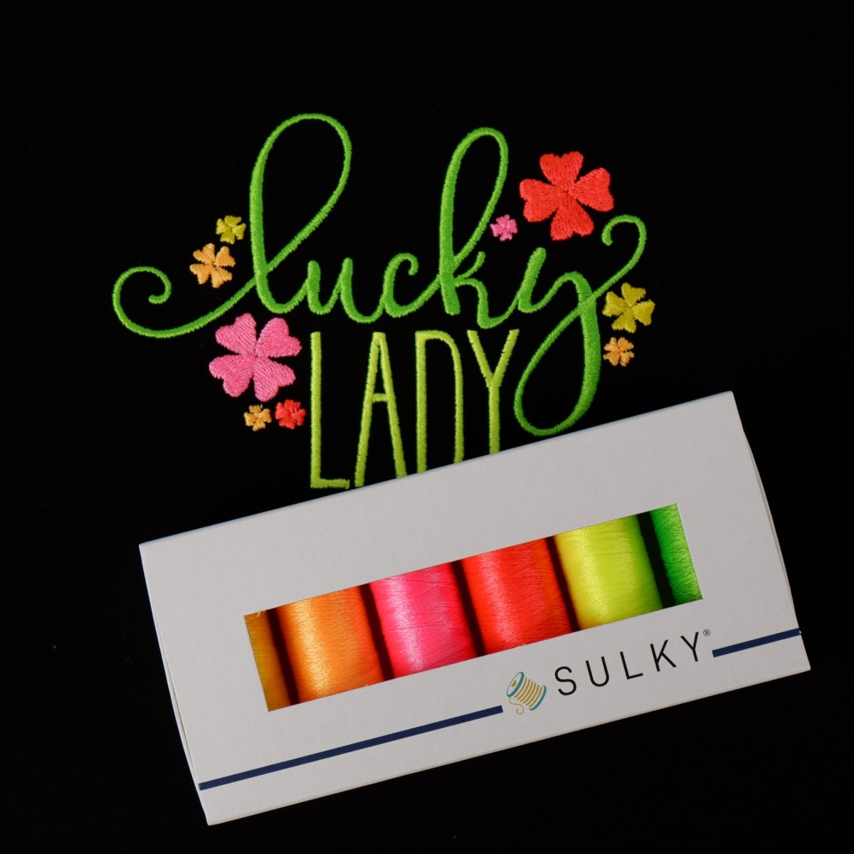 Stickdesign Feeling Lucky: Lucky Lady (Download)