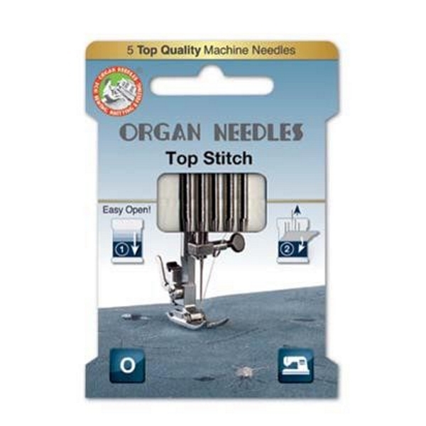 Organ Needles Top Stitch Stärke 80