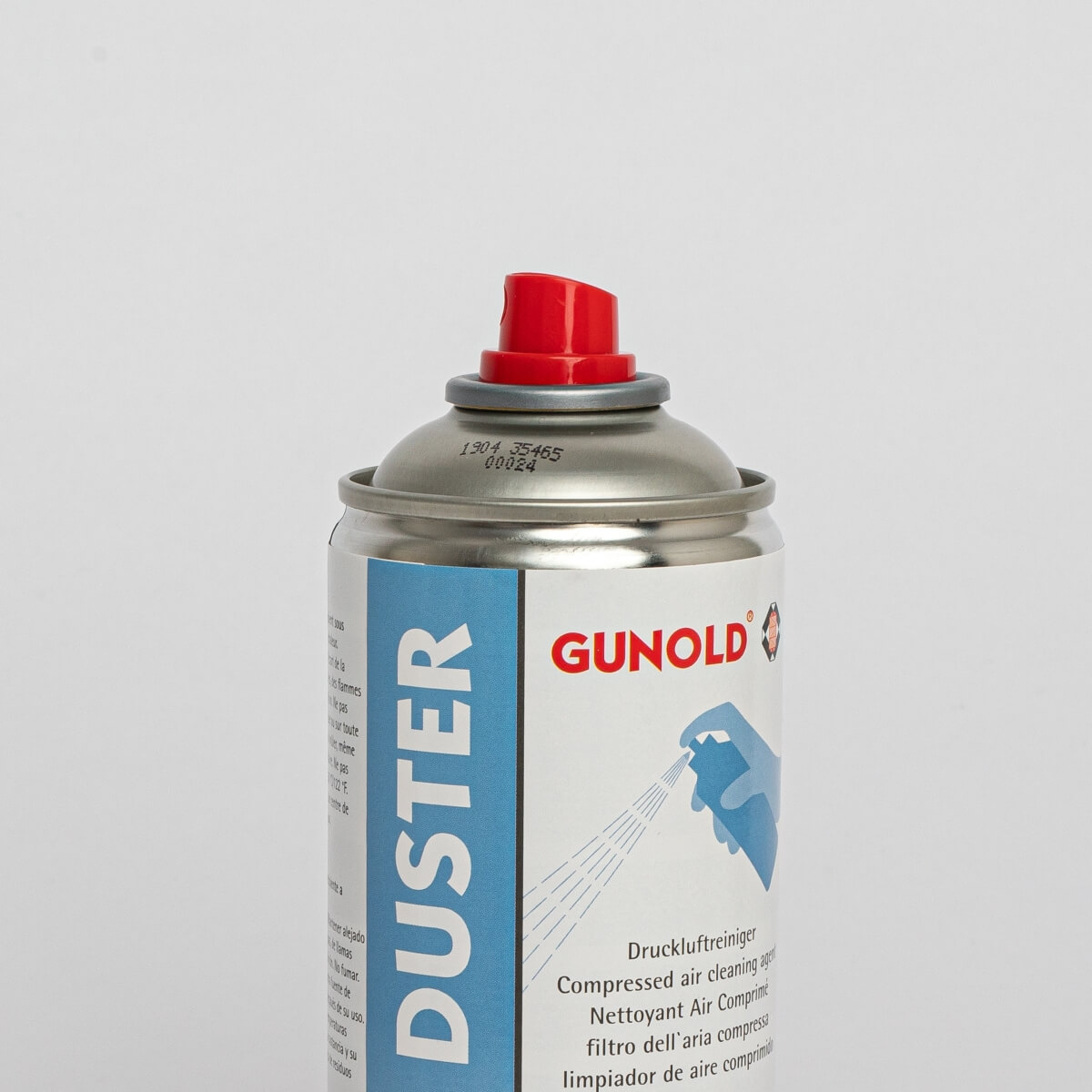 GUNOLD® AIR DUSTER, Druckluftspray, Dose
400 ml