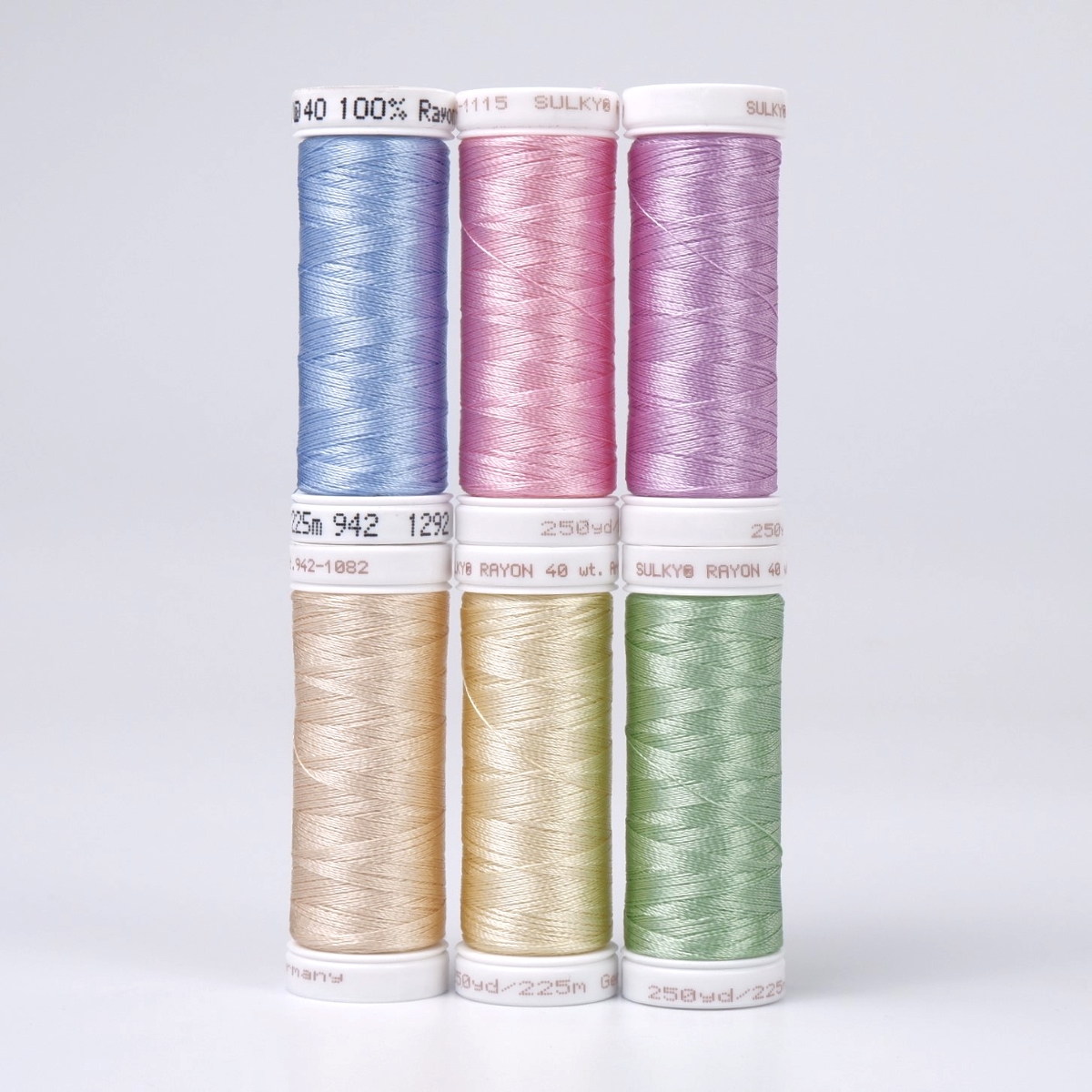 SULKY RAYON 40 - SPRING (6x 225m Snap
Spools)