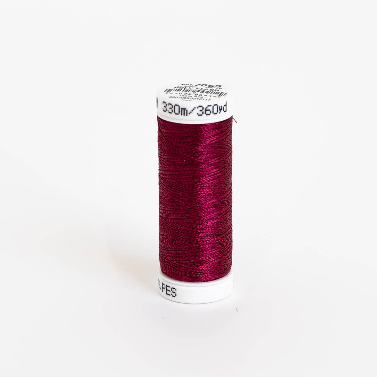 SULKY POLY FLASH 40, 330m Snap Spulen - Farbe 7055 Cranberry
