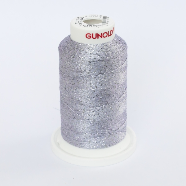 SULKY POLY SPARKLE (STAR) 30, 1000m/1094yds Maxi Spools - Colour 0540 White with Silver Sparkle