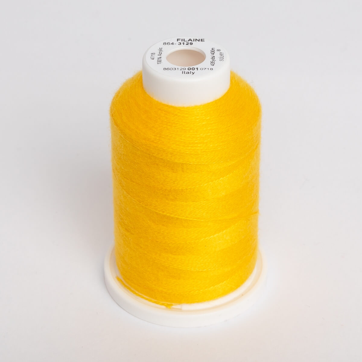 SULKY FILAINE 12, 400m/435yds Maxi Spools - Colour 3129 Golden Yellow