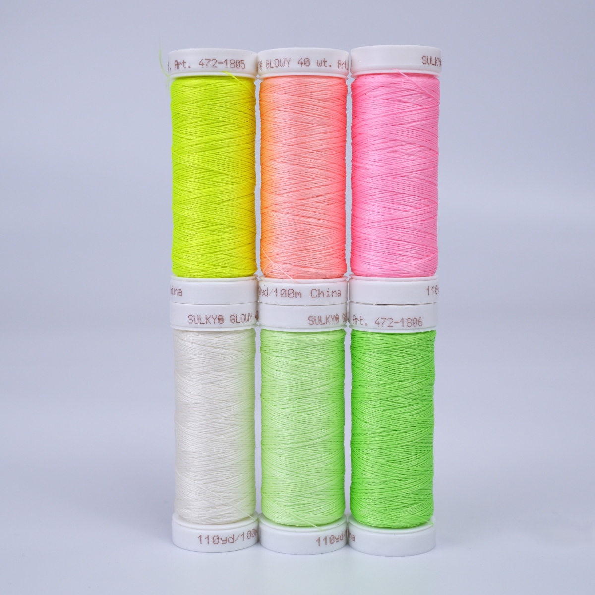 SULKY GLOWY - BLACK LIGHT SELECTION (6x
100m Snap Spulen)