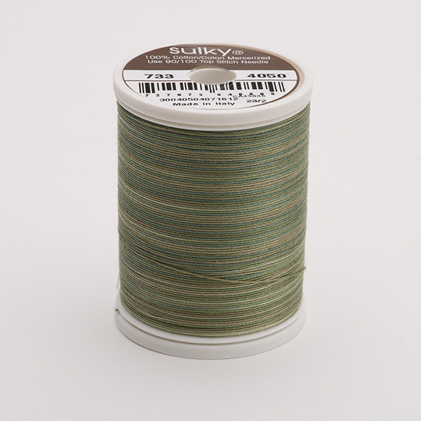 SULKY COTTON 30, 450m King Spulen -  Farbe 4050 Pine Palette  multicolour