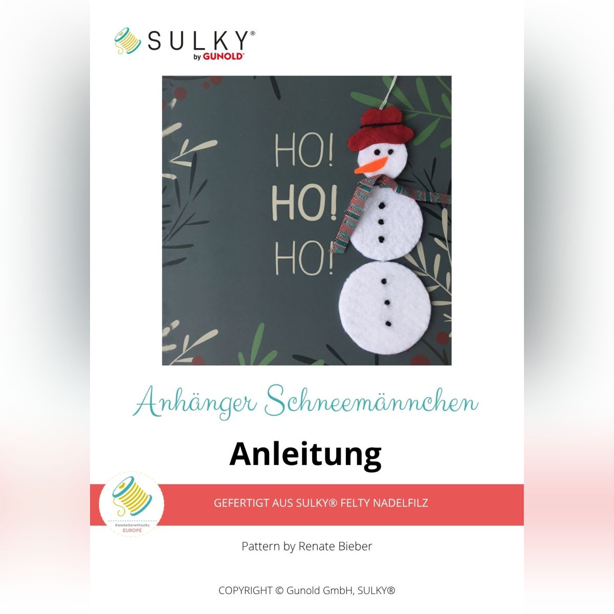 Anhänger Schneemännchen