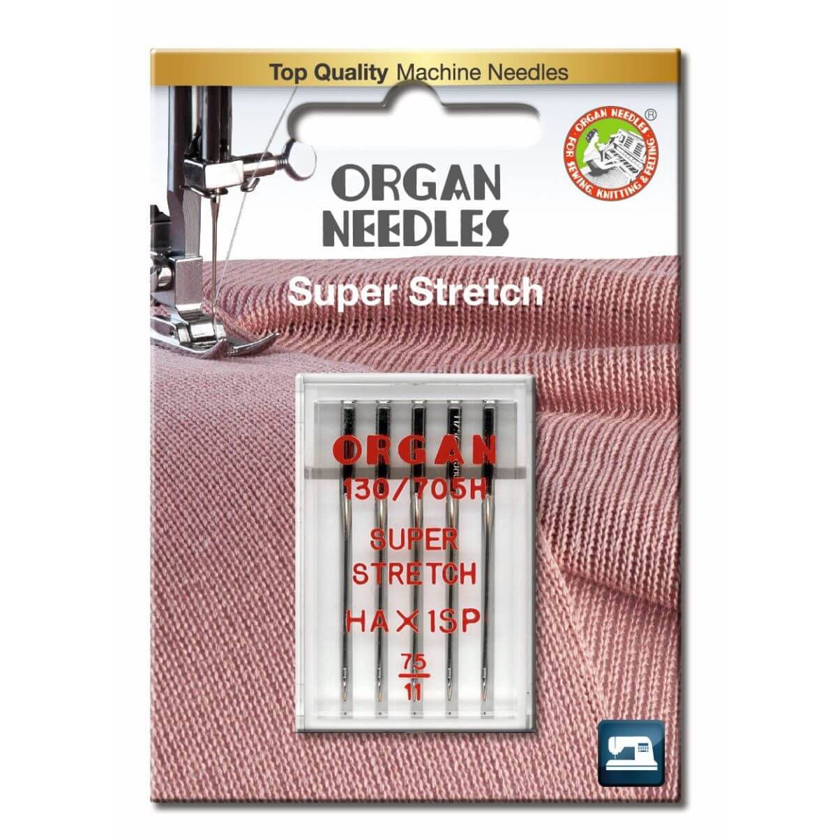 Organ Needles Super Stretch Stärke 75