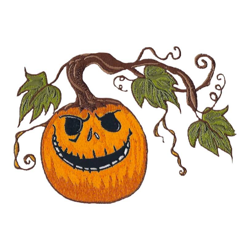 Stickdesign Scary Pumpkin (Download)