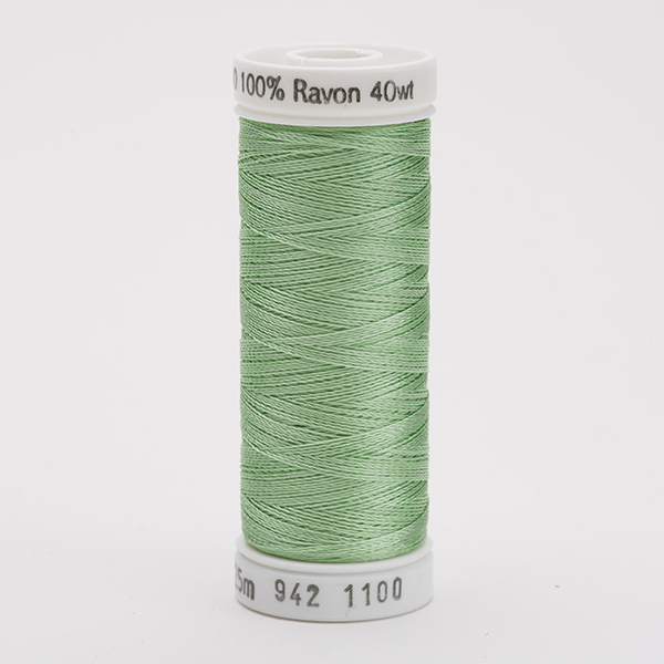 SULKY RAYON 40 farbig, 225m Snap Spulen -  Farbe 1100 Lt. Grass Green