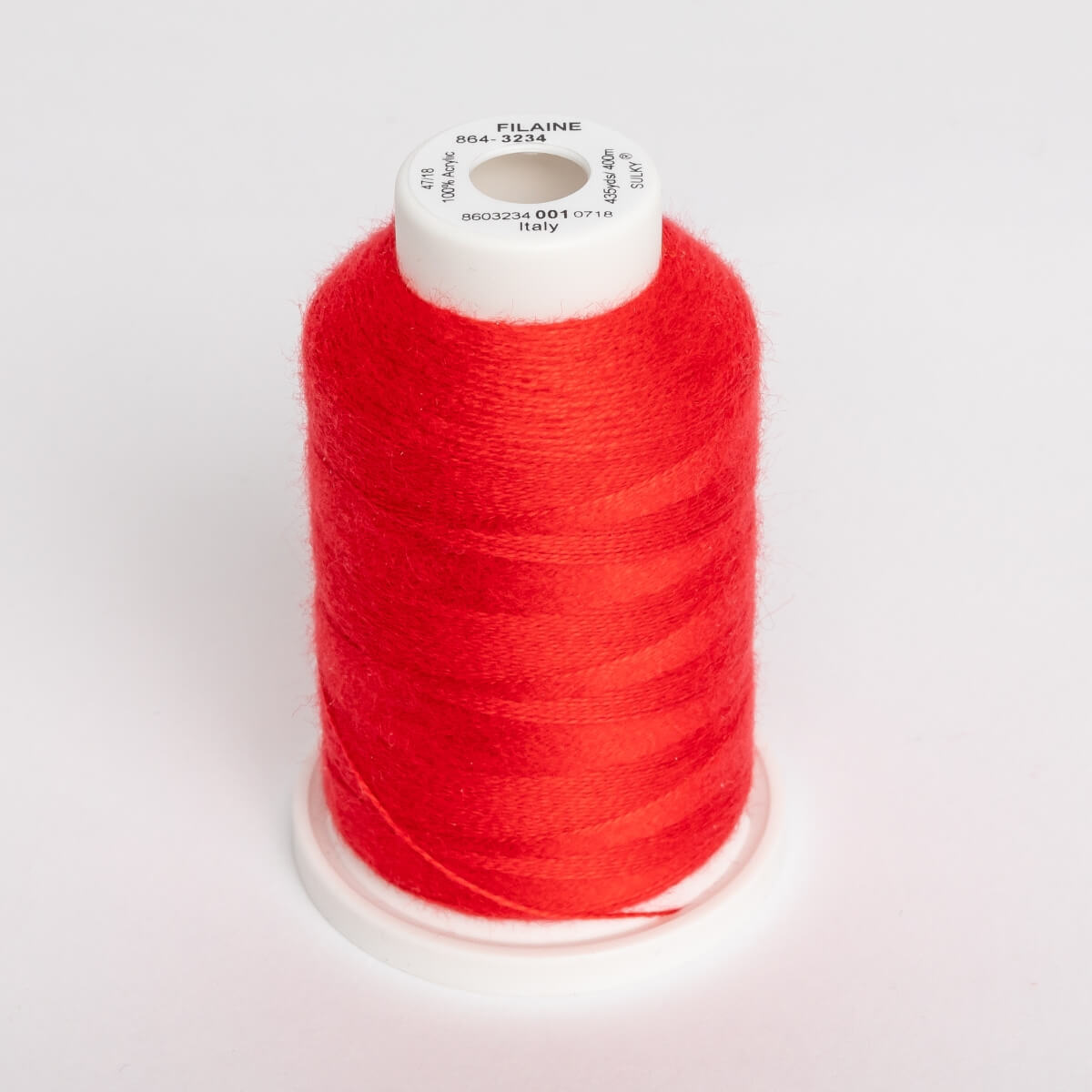 SULKY FILAINE 12, 400m/435yds Maxi Spools - Colour 3234 Lt. Red