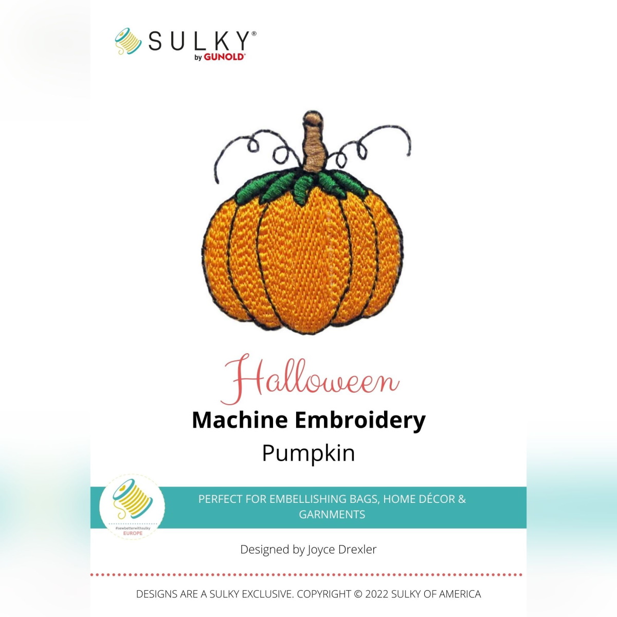 Stickdesign Halloween: Pumpkin (Download) 
