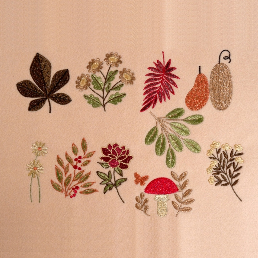 Stickdesign Fall Botanicals Collection (Download)