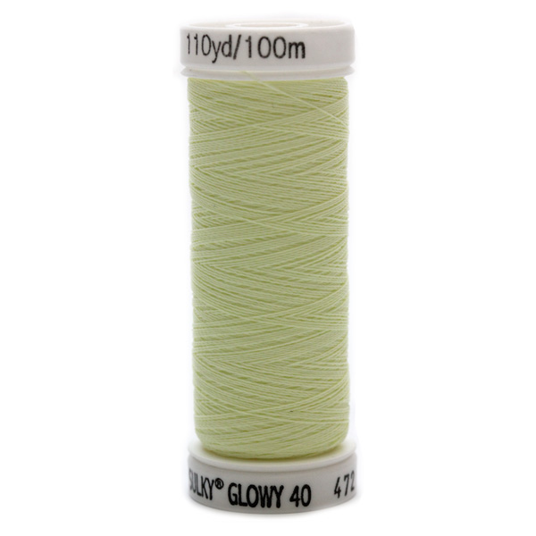 SULKY GLOWY, 100m/110yds Snap Spools - Colour 201 Yellow