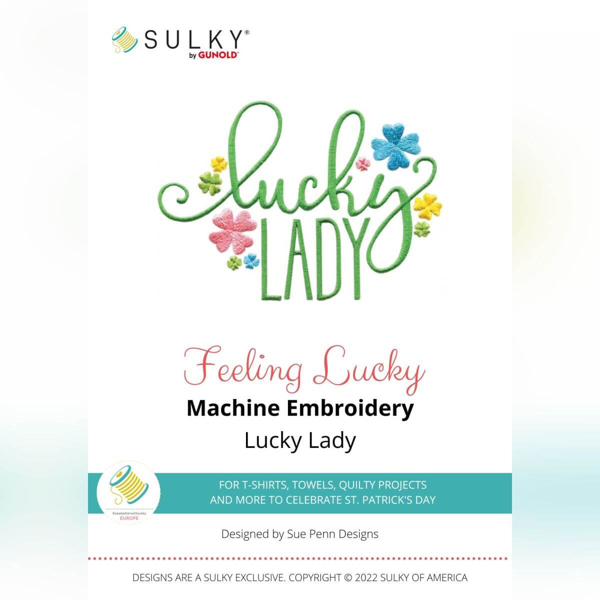 Stickdesign Feeling Lucky: Lucky Lady (Download)