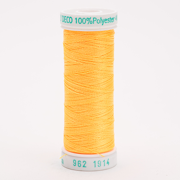SULKY POLY DECO 40, 225m Snap Spulen -  Farbe 1914 Neon Orange