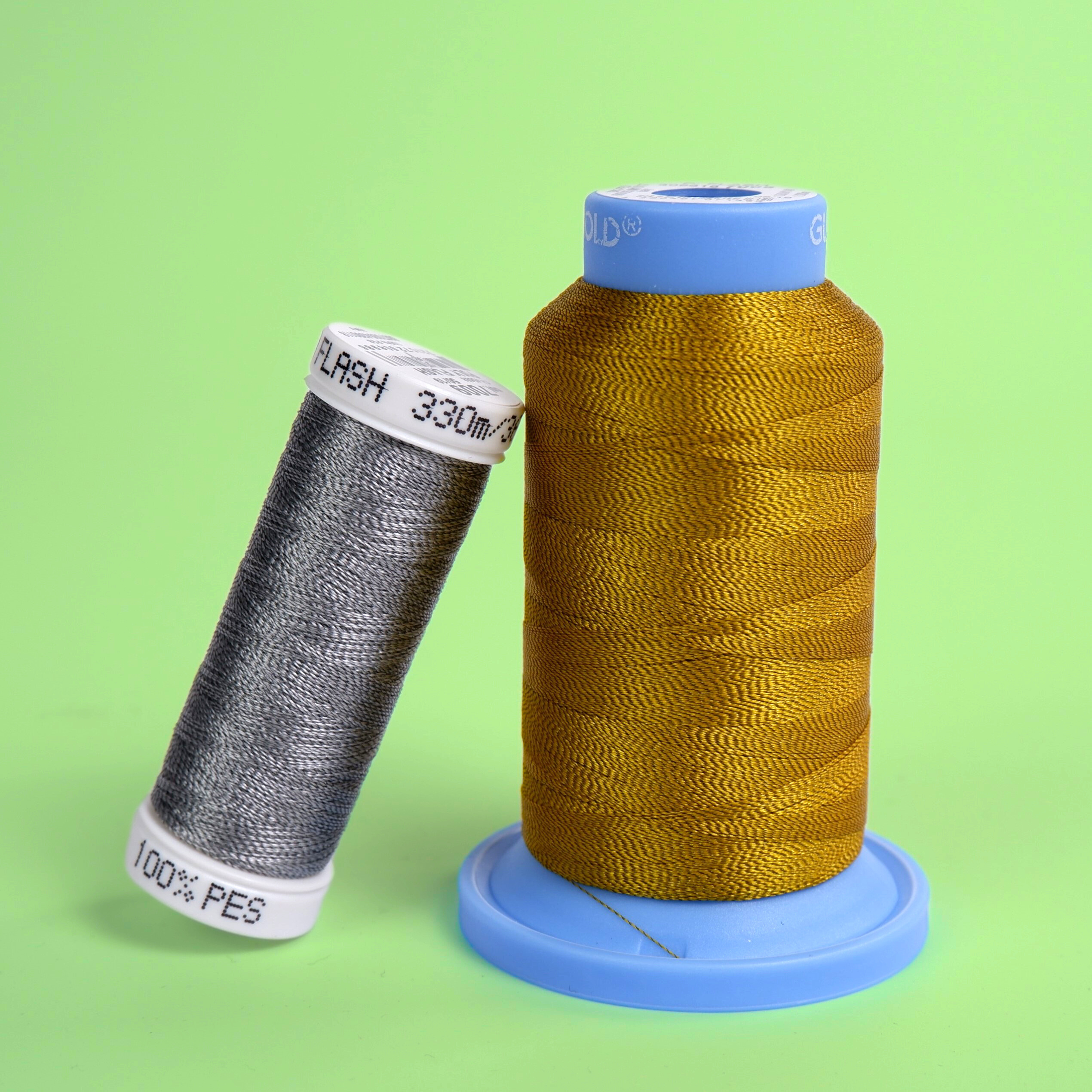 SULKY POLY FLASH - Polyester Thread with metallic shine