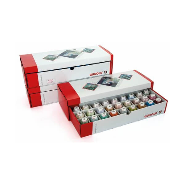 POLY FLASH, 1000 m Miniking, Sortiment (23 Farben)